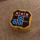 Educational toys electronic tic-tac-toe nine-square grid brain thinking training press and play interactive mini double desktop 61