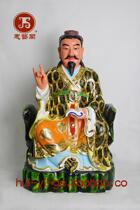 Wood carving statue Hua Tuo Xianshu lacquer line carving Gold Gold camphor wood carving Buddha statue Buddha statue Buddha custom made 60cm