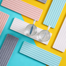 Home Home Silicon Algae Mud Suction pads Handwashing Desk Place Cup Mat Toilet Countertops Water Suction Speed Dry Soap Wash Mat