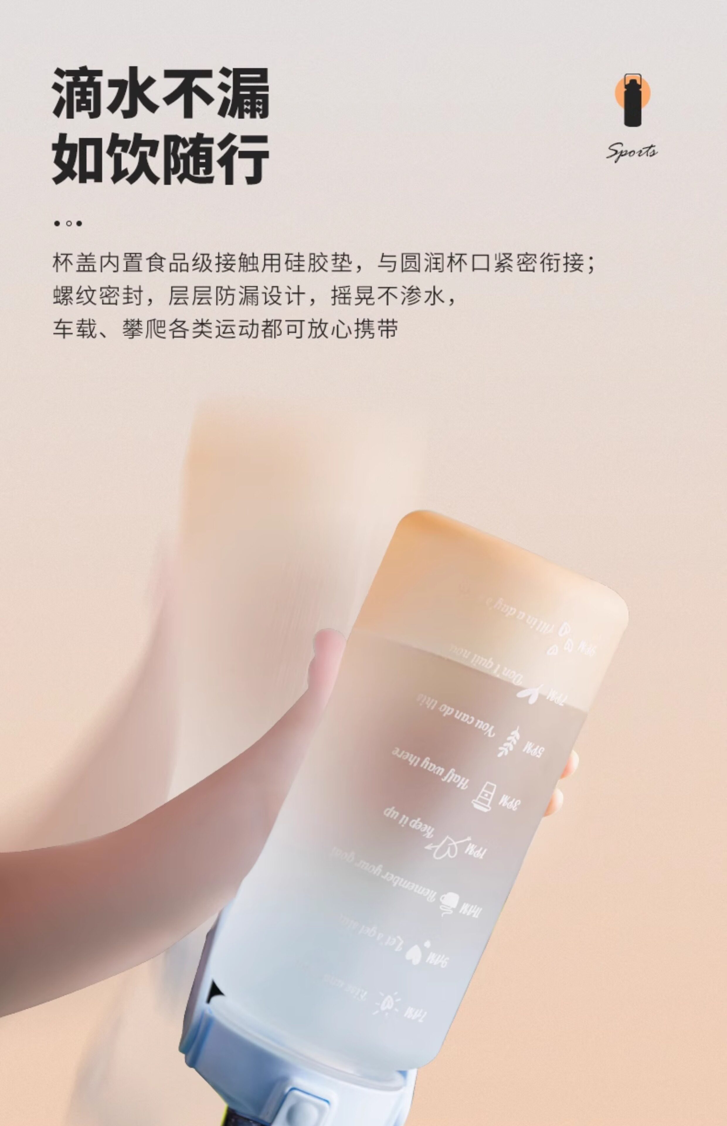 Вместительная и большая высококачественная трубочка со стаканом, летний чайник, популярно в интернете 