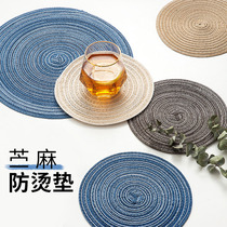 Home Home Insulation Mat Dining Table Mat Anti-Burn Home High Temperature Resistant Pan Mat Cups Mat Day Style Bowl Mat Waterproof Oil Proof Mat