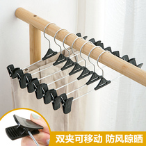 Home home multi-function pants rack pants clip clothes underwear rack Home with clip clothes hang plastic pants hanger