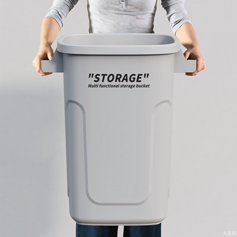 Industrial Style Trash Can, Large Size, Large Capacity for Kitchen, New Model, Extra Tall, Extra Large, Commercial Use, High Model, Outdoor Trash Can