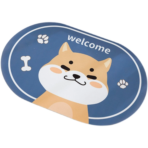 居家家 Пол ванной комнаты матовая грязь ванная дверь поглощение ноги накладки для туалетной душевой дверь входная дверь против прокладка