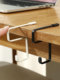 School bag hook hanging on the desk with school bag hanging on the desk with school bag hanging on the side of the student classroom desk storage rack movable desktop artifact