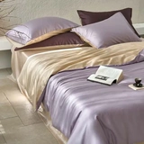 Цветной летний комплект для домашнего использования, бархатная простыня, 4 предмета, постельные принадлежности, легкий роскошный стиль