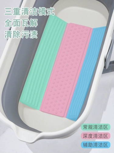 居家家 Складная прямоугольная швабра, прочное портативное пластиковое мусорное ведро, увеличенная толщина