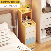 Дубовый, синий, 20×34×87см