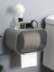 Light luxury bathroom toilet paper bin Multi-function tissue box No punching wall hanging paper garbage bag storage box