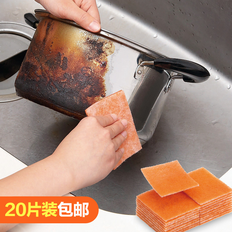 Japanese Cogit Diamond Sand Magic Sponge for Kitchen Cleaning, Pot Washing, Dishwashing, Rust Removal Tool