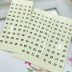 Dụng cụ làm móng Nail Swatch Trong suốt Nhãn dán kỹ thuật số 1-150 Màu Nhãn dán kỹ thuật số 6 mm kìm bấm móng chân Công cụ Nail