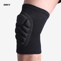 ORKY basketball honeycomb anti-collision knee pad men's professional thin meniscus lengthened protective leg women's sports protective equipment