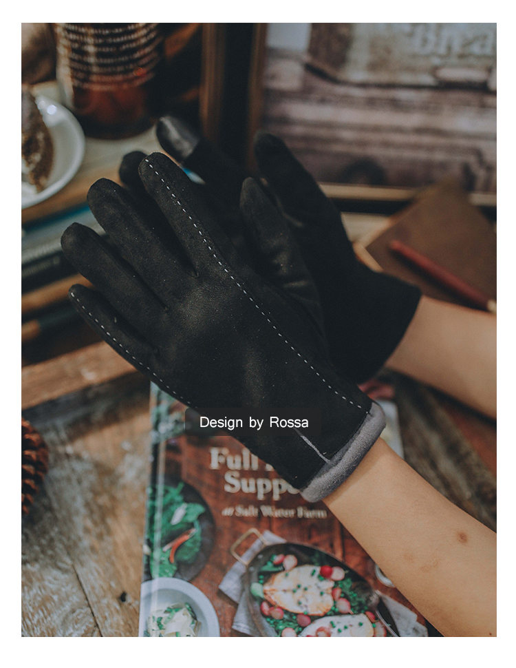 Gants pour homme en velours - Ref 2781476 Image 24
