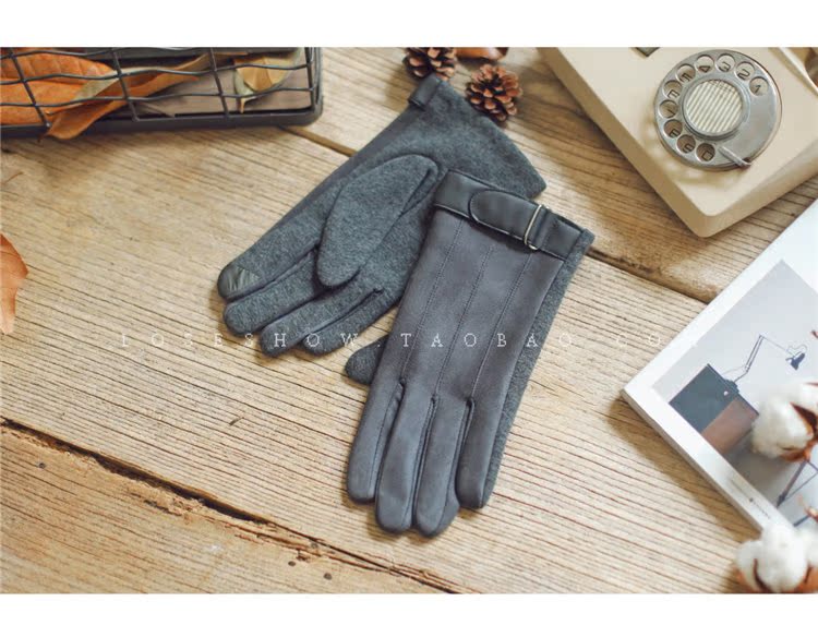 Gants pour homme en velours - Ref 2782577 Image 16