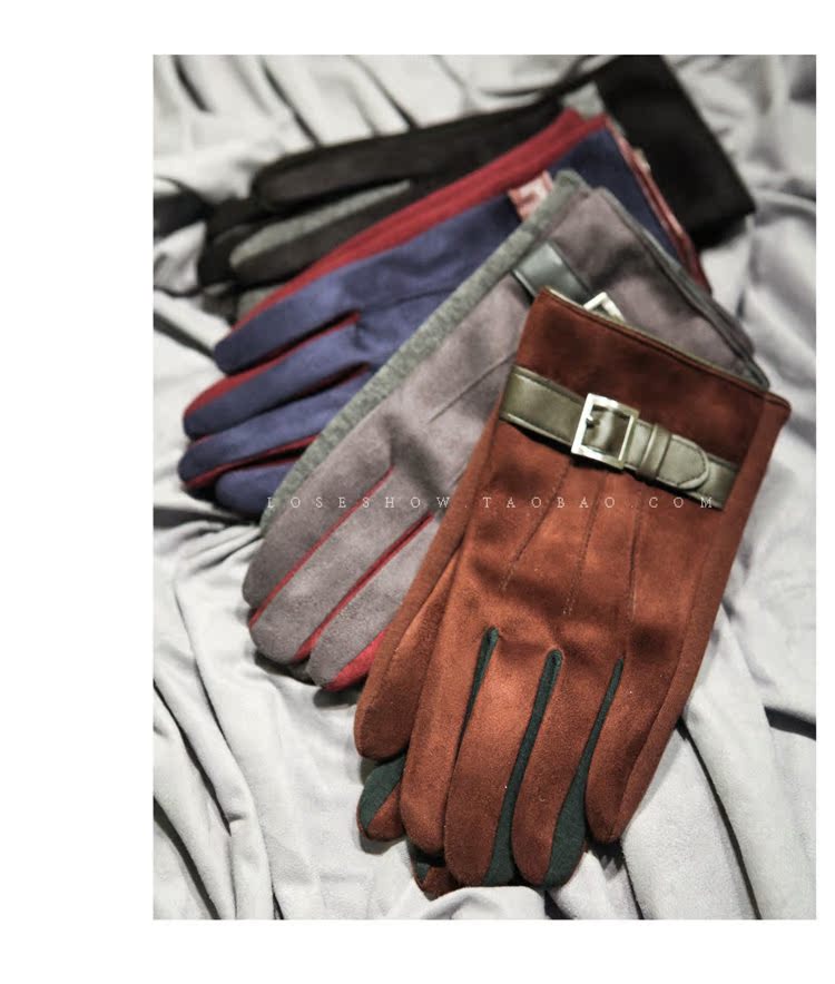 Gants pour homme en velours - Ref 2782576 Image 23