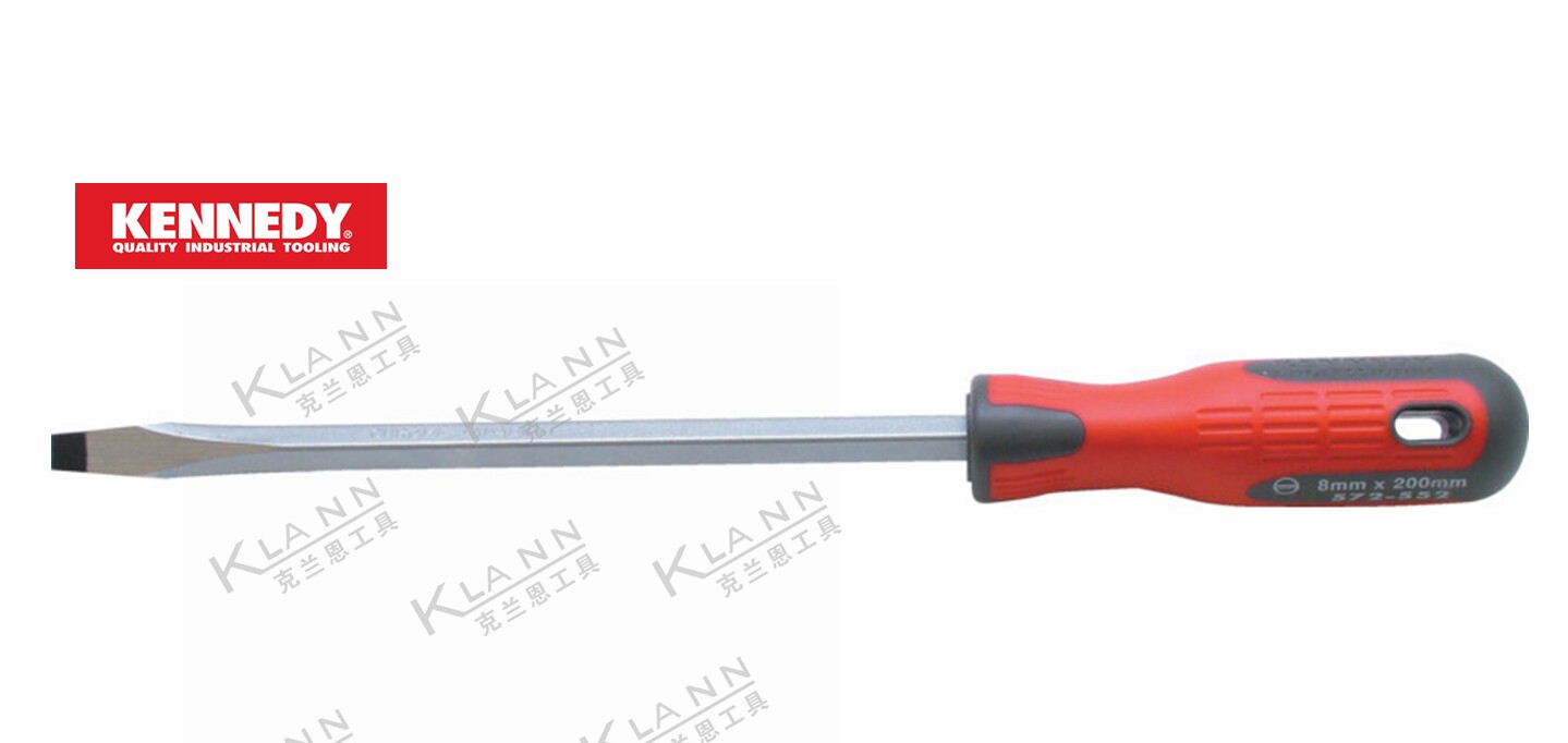 British Kennedy KENNEDY professional grade plastic handle square rod screwdriver KEN-572-5520K