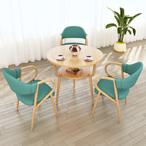 Light Luxurious Wind Balcony Small Table And Chairs One Table Two Chairs Net Red Modern Minima Balcony Table And Chairs Three Sets Casual Little Tea Table