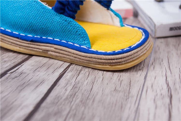 Pantoufles enfants en coton pour Toute saison - semelle tendon - Ref 1036359 Image 37