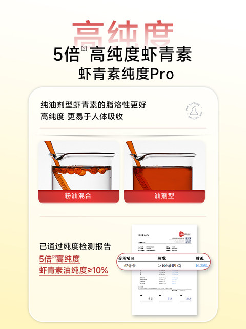 Five Female Doctors Astaxanthin Gel Candy Authentic L-Natural Haematococcus Pluvialis White Tomato Oral Official