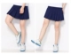 Phù hợp với mùa hè phong cách mới Hàn Quốc váy lụa xếp ly vuông khiêu vũ tennis thể thao váy ngắn cộng với quần culottes nữ - Váy