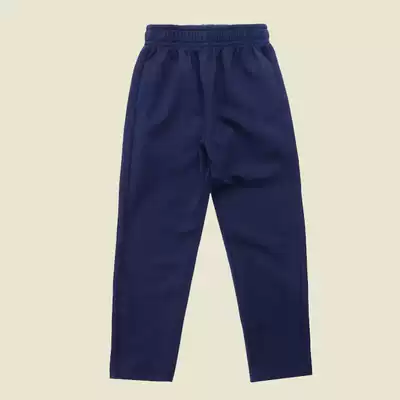 Dark blue school uniform pants Middle school students primary school school uniform sports pants pants junior high school cotton pants children navy blue men and women