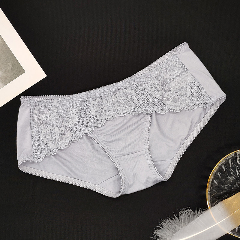 First Yan beauty salon accessories Ladies underpants Cotton Lace Breathable small pants Purse Hip Comfort Triangle Pants Woman