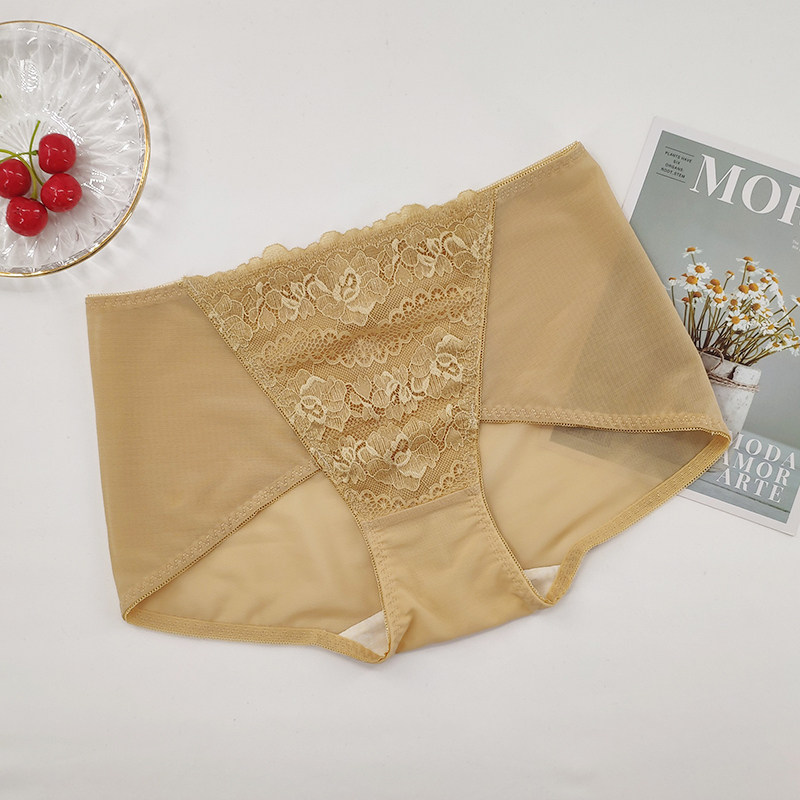 Chuyan Beauty Salon Supporting Ladies Underwear Luxurious Lace Breathable Pants Medium Waist Bag Buttocks Comfortable Boxer Women