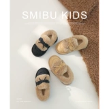 Зимние детские утепленные туфли, сапоги, 2022