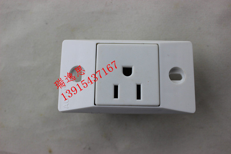 Manufacturer Direct Marketing One American three-hole Industrial Pipeline Aging Test Private Concealed Socket