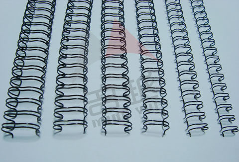 Black and white 9 5mm Hanging Calendar Text Binding Iron Ring 34 Teeth YO Double Coil 3: 1 Iron Ring Mount Bookbinding Material