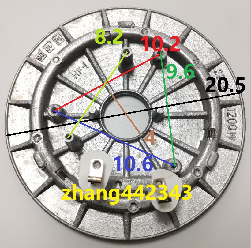 Perfect electronic pressure MY-CS80 MY-CS80 PCH801 PCS801 PCS801 heating disc electric heating disc heating disc 1200W