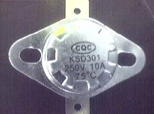 KSD301 KSD301 KSD201 250V10A75 250V10A75 of sudden jump type thermostat temperature-controlled switch Changclosed type