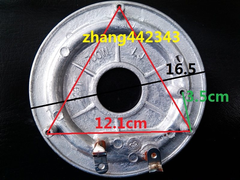 Love Triangle Hemisphere electric rice cooker thickened electric hot tray heating disc heating disc 700W