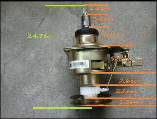 XQB60 - 221CS Reducer Clutch General Assembly Clutch Clutch assembly 11 - tooth blossom head
