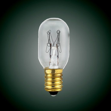15W crystal salt lamp special incandescent bulb E14 small screw port