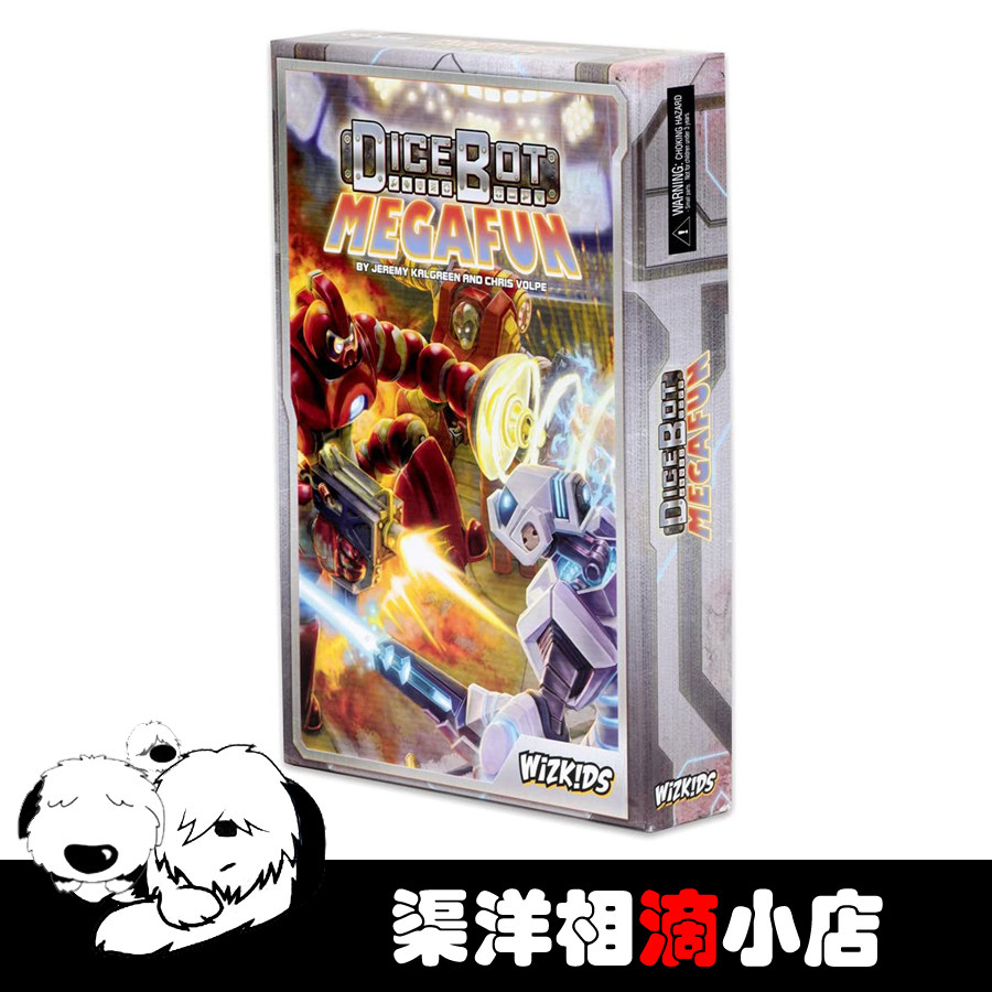 Dicebot MegaFun Board Game Table Tour in English