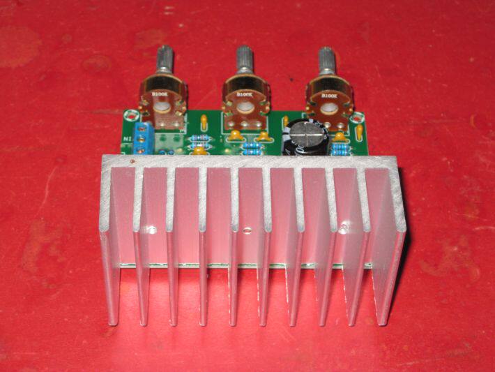 Купить Усилитель hifi高保真tda7265功放板 双声道带高低音调节 带散热器 成品板 в интернет ...