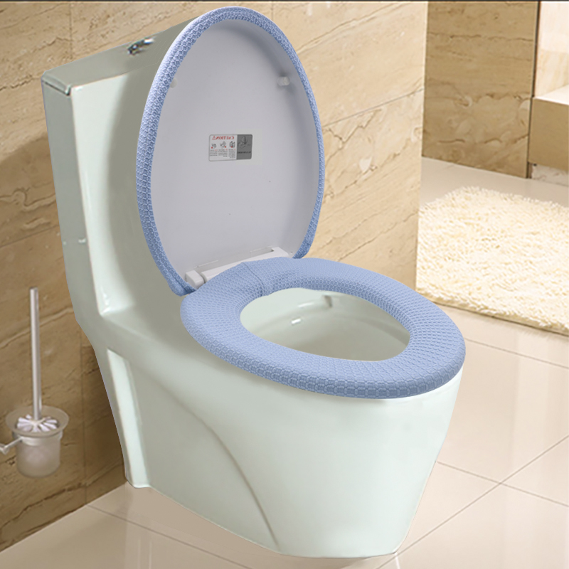 Thickened toilet ring toilet cushion toilet cushion winter warm universal sitting poo cover toilet cover seat cushion