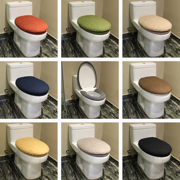 Extra thick plush toilet cover cover toilet cover toilet seat toilet seat round toilet seat cushion for all seasons