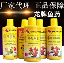 Dragon brand fish medicine water use water quality stabilizer sterilization water purifier nitrification bacteria acid enhancer 500ml
