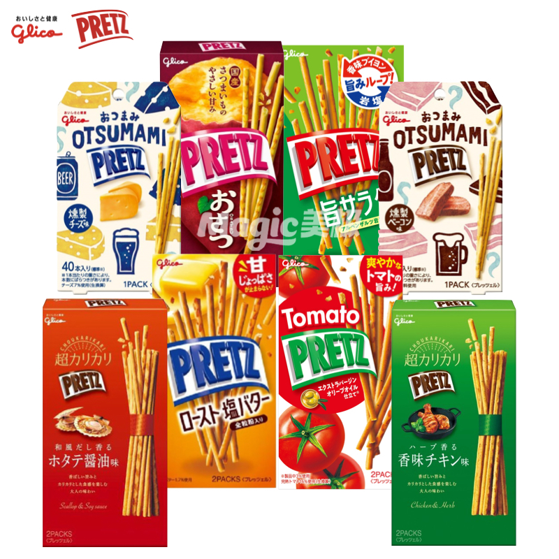 Japan imports Jiangqi Glico Pretz pretz biscuits cheese cheese snacks