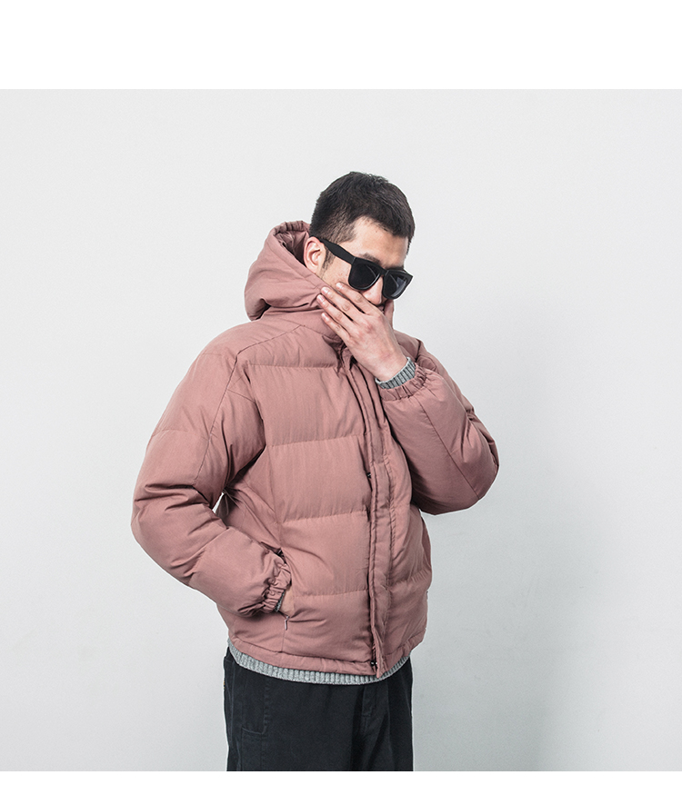 Couple cotton nam mùa đông ngắn Harajuku dịch vụ bánh mì ulzzang loose xuống cotton quần áo triều thương hiệu áo khoác dày