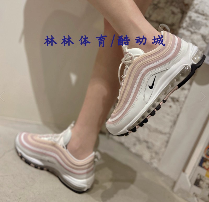 Nike Air Max 97 Sakura Pink Bullet Women's Air Cushion Running Shoes Ah6805- Da9325 Dh0558