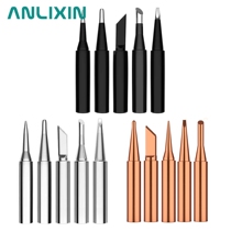 936 electric soldering iron head universal type constant temperature welding table Luo Iron Head Internal heating knife head horseshoe flying wire flat tip