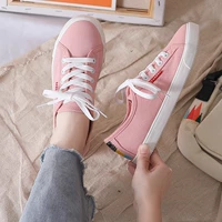 Модель с распродажей от 9,9 юаней, новые белые туфли знаменитостей в Интернете для женщин, весенняя повседневная обувь, универсальные базовые модели с плоской подошвой в корейском стиле