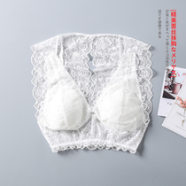 Spring and summer Silk back chest vest female anti-light short underwear bottoming sexual belt chest pad silk wrap chest