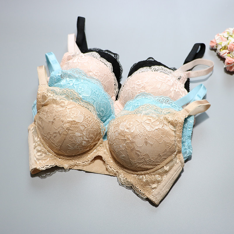 Natural Mulberry Silk Knit Genuine Silk Without Steel Ring Bra Comfort Breathability Sensation Lace Slim Fit Bra Underwear