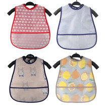 Baby Food Meal Pocket for children Eating Round Mouth EVA Waterproof and anti-dirty Dining Hood for children Hood Clothing