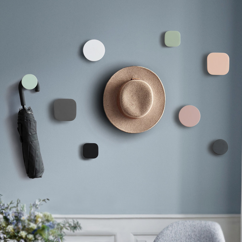 Nordic ins style decorative hook creative home living room porch hanging clothes hook children's room geometric coat hook wall hanging