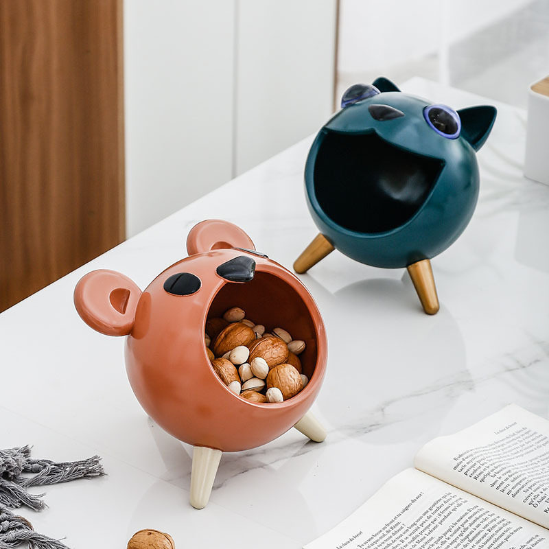 Creative Entrance Entrance Entrance Key Storage Decoration Shoe Cabinet Wine Cabinet Cartoon Decoration Cute Gift Desktop Decoration